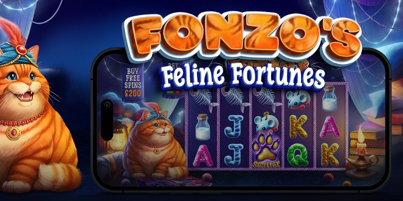 Fonzo's Feline Fortune's (Reel Kingdom) - обзор слота