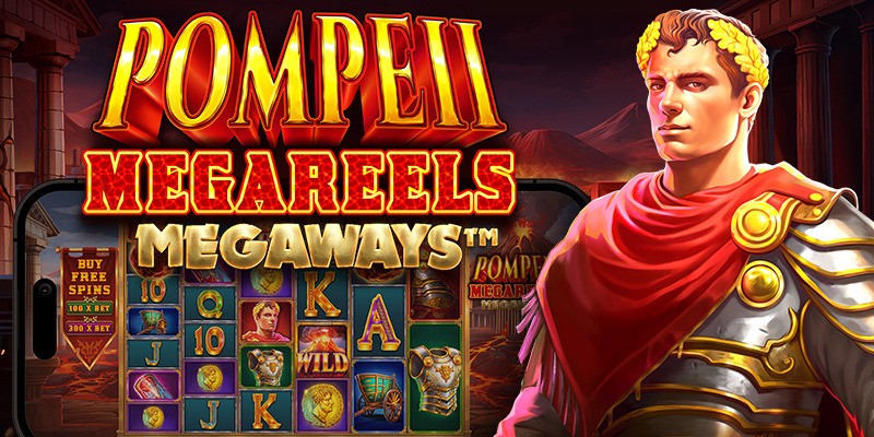 Pompeii Megareels Megaways (Pragmatic Play) - обзор слота