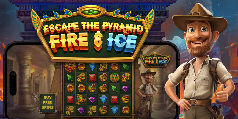 Escape the Pyramid - Fire & Ice (Pragmatic Play) - обзор слота