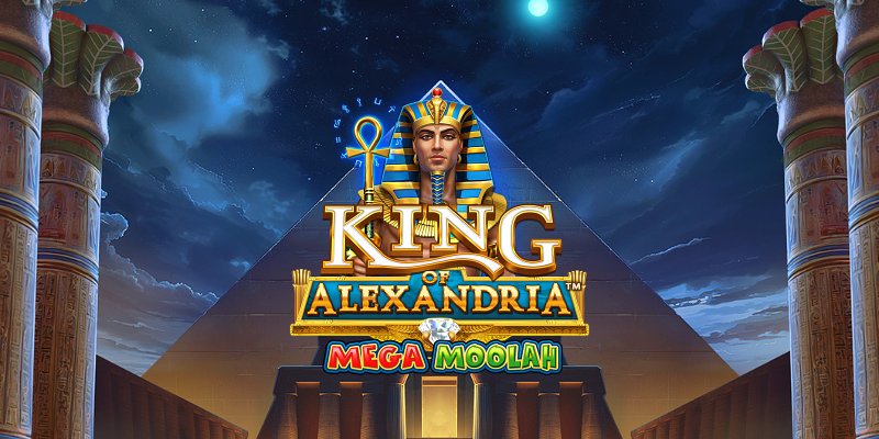 King of Alexandria Mega Moolah (Neon Valley Studios) - обзор