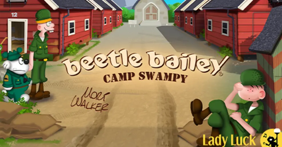Beetle Bailey Camp Swampy (Lady Luck Games) - обзор