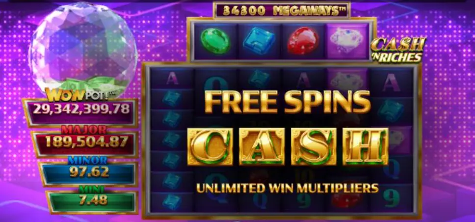 Cash ’N Riches WOWPOT! Megaways (Triple Edge Studios) - обзор