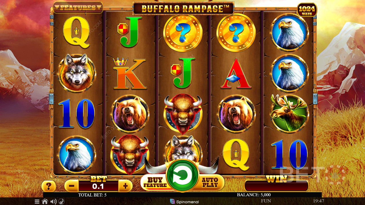 Buffalo Rampage: Честный обзор слота о дикой природе