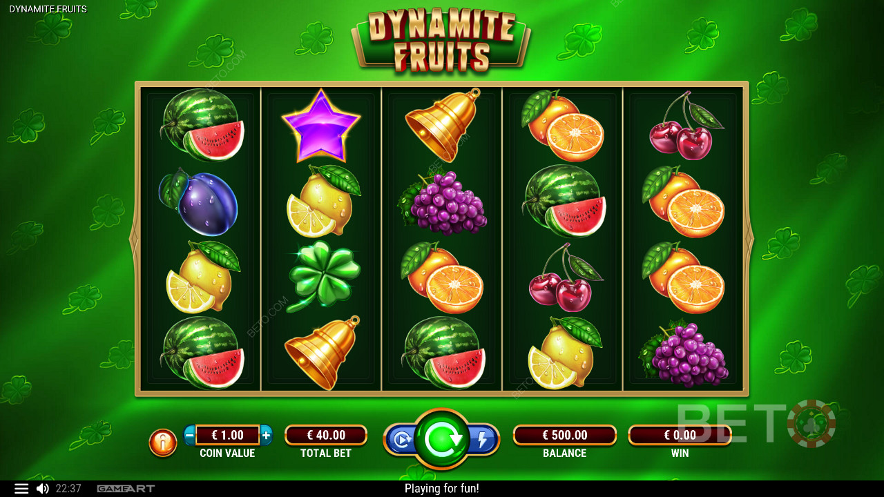 Dynamite Fruits - Честный обзор слота