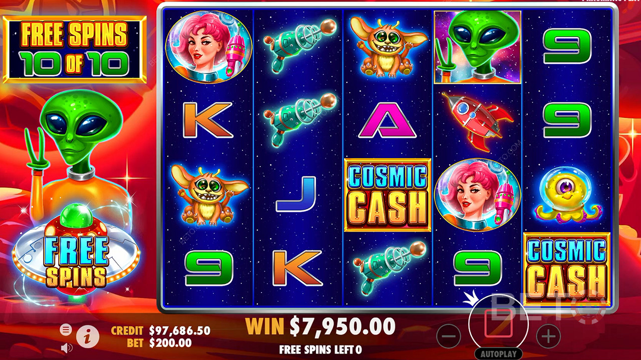Честный обзор Cosmic Cash: космическое приключение в онлайн слоте