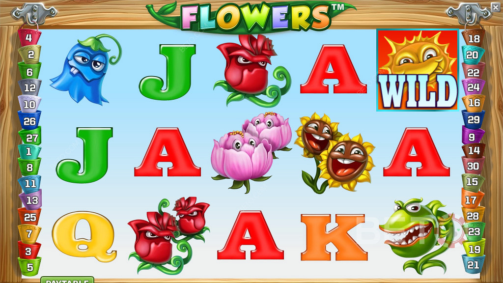 Честный обзор слота Flowers