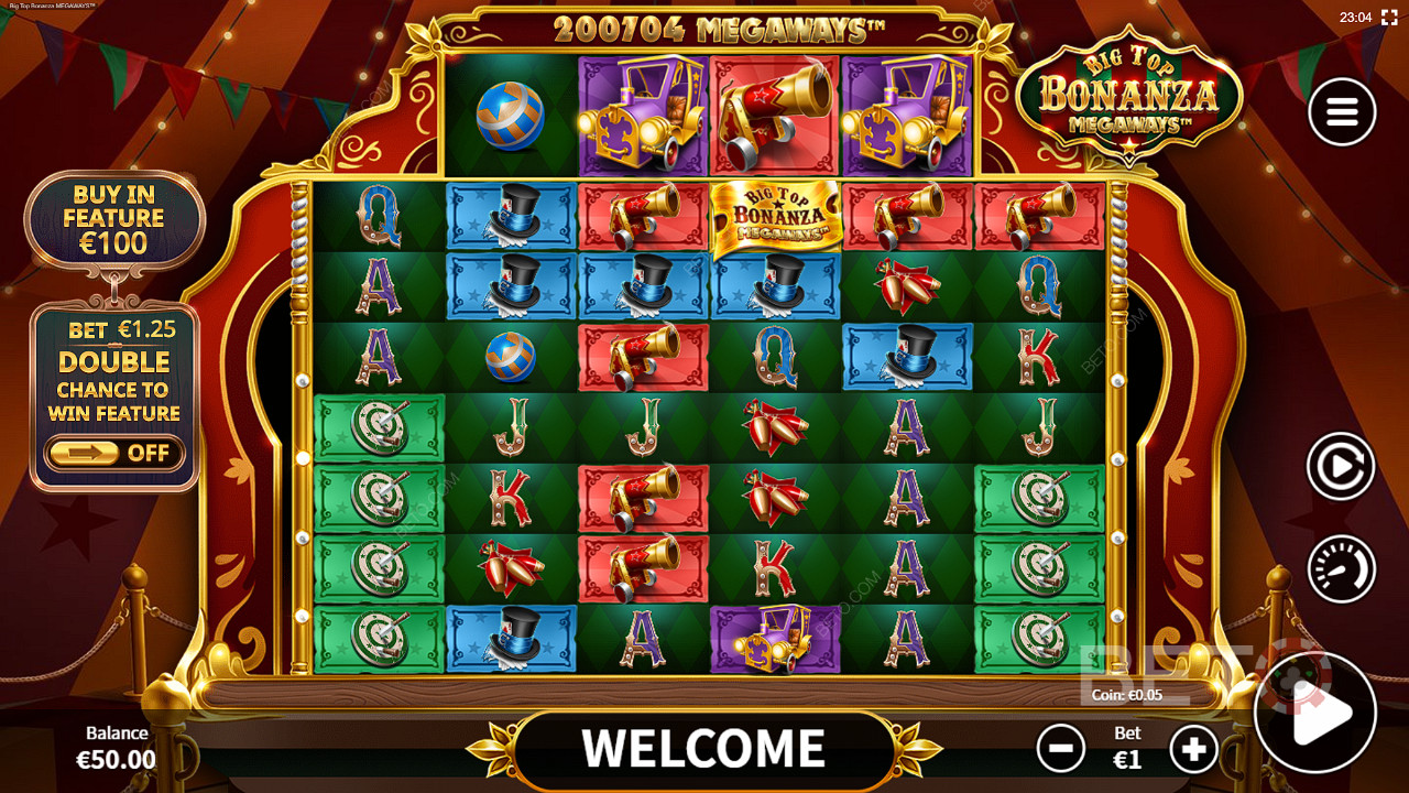 Big Top Bonanza Megaways - Честный обзор циркового слота