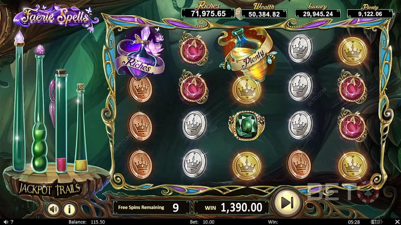 Честный обзор игрового автомата Faerie Spells