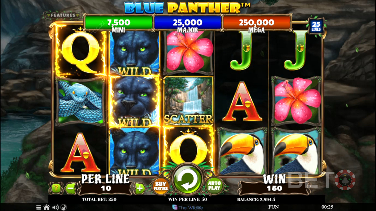 Честный обзор слота Blue Panther