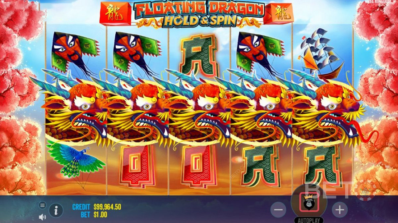 Честный обзор игрового автомата Floating Dragon