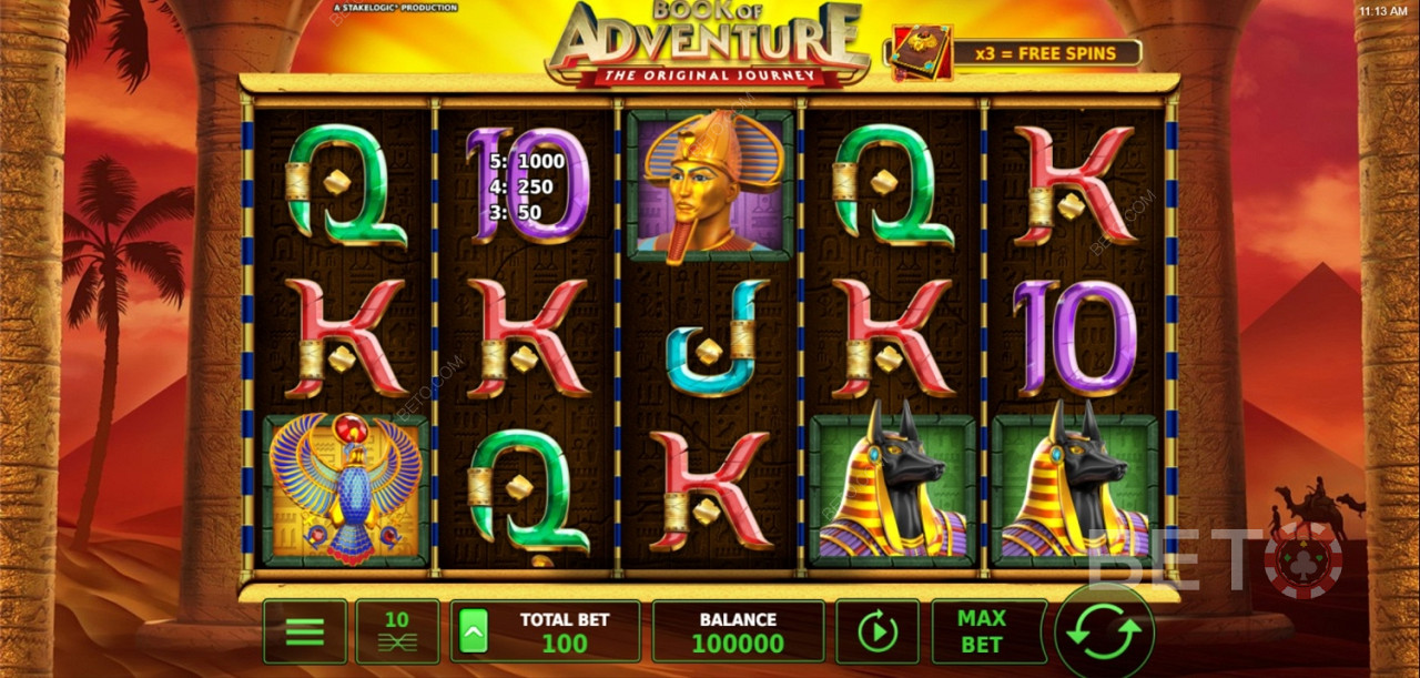 Честный обзор слота Book of Adventure