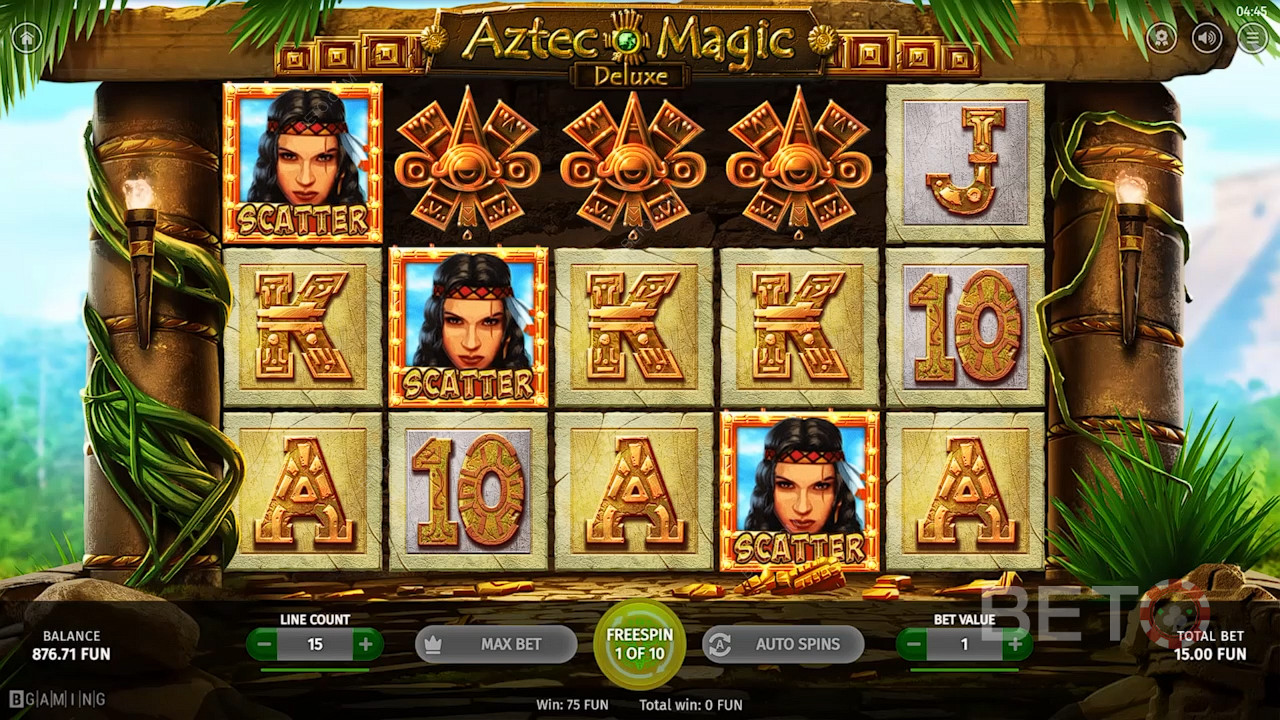 Честный обзор игрового автомата Aztec Magic Deluxe