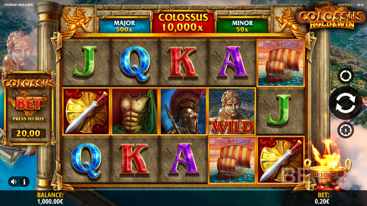 Честный обзор Colossus: Hold and Win