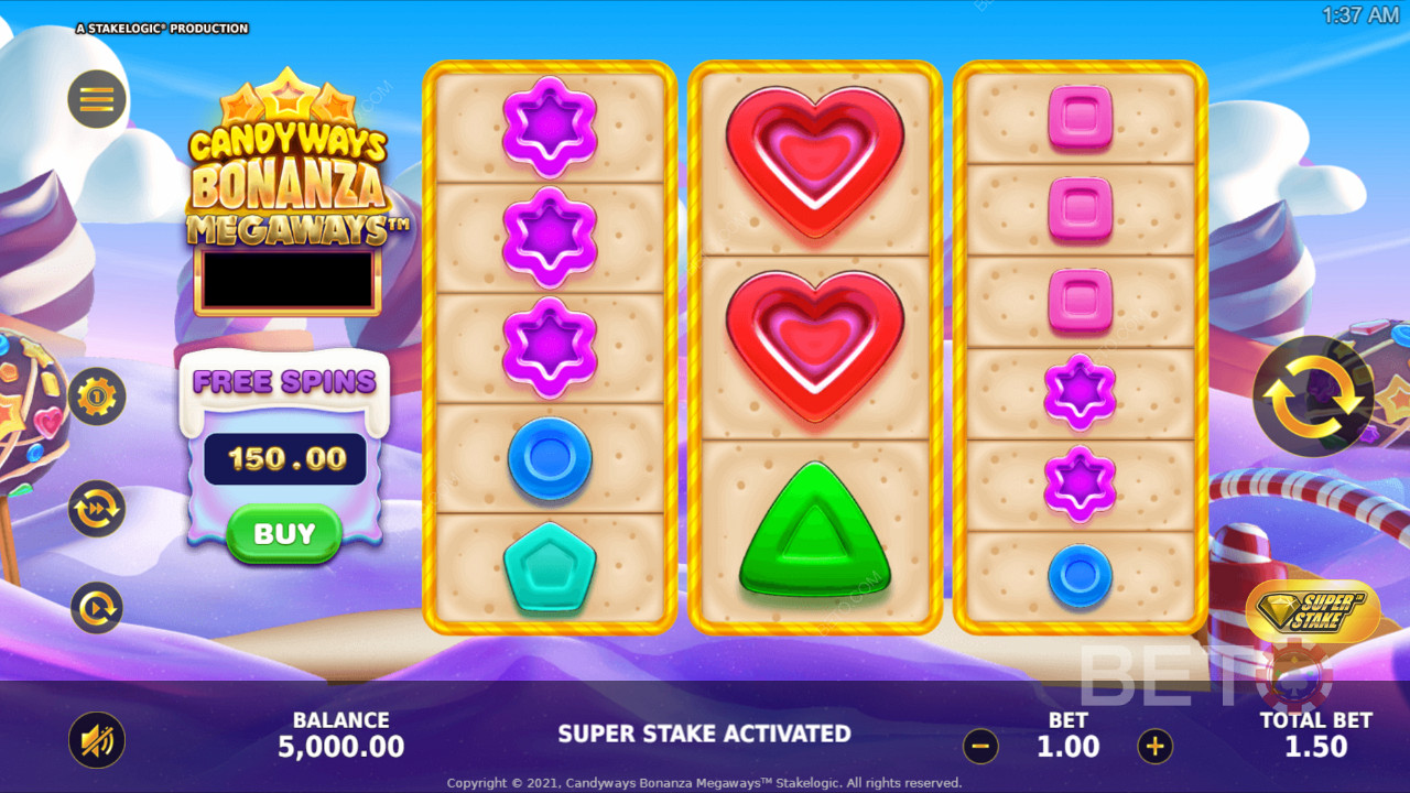 Честный обзор слота Candyways Bonanza Megaways