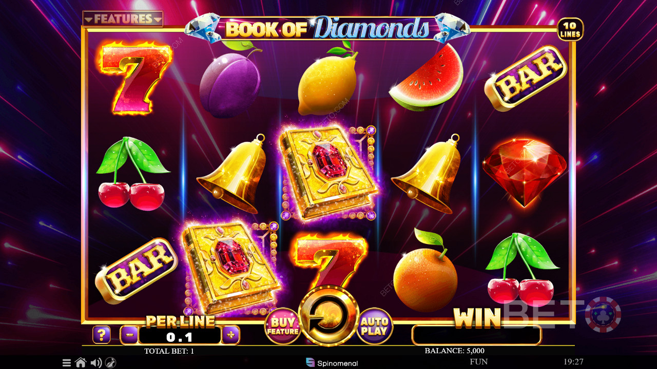 Честный обзор слота Book of Diamonds