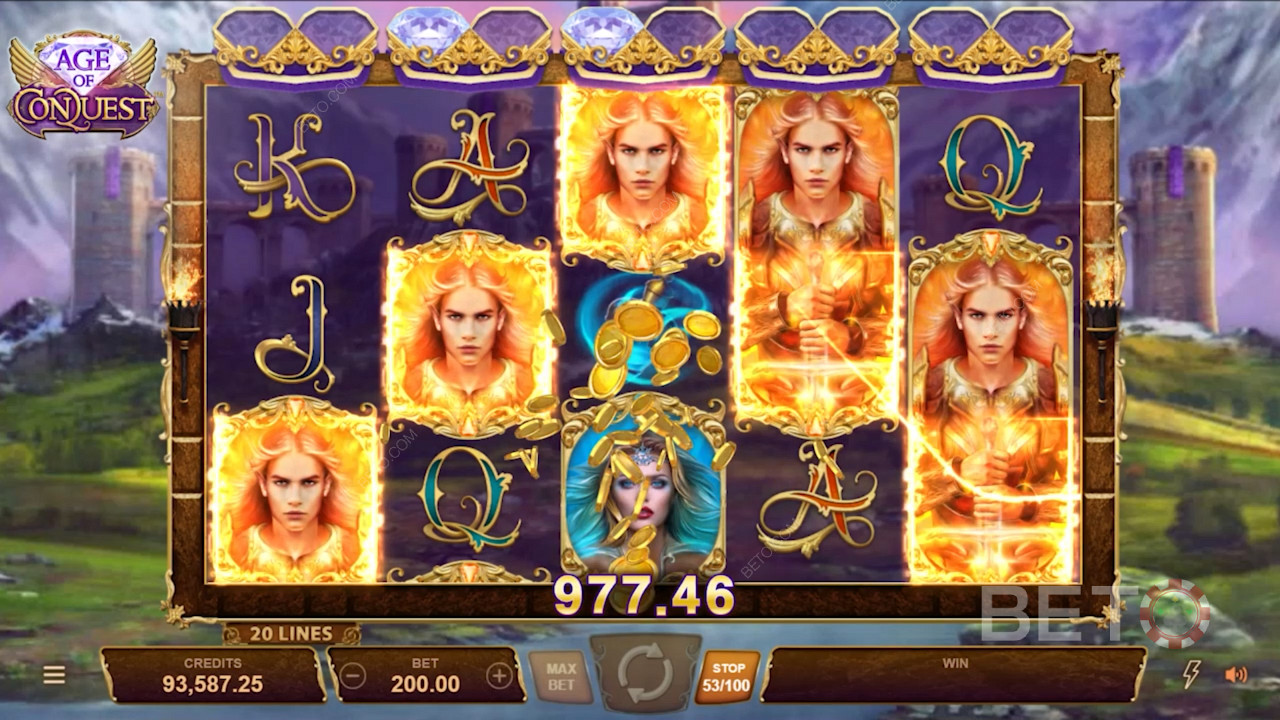 Получайте частые выигрыши в базовом слоте