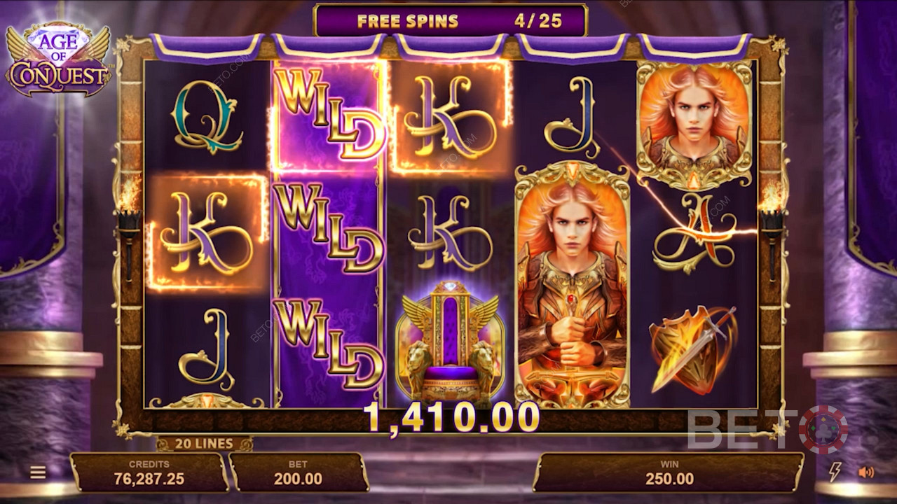 Получайте легкие выигрыши благодаря функции Wild Reels