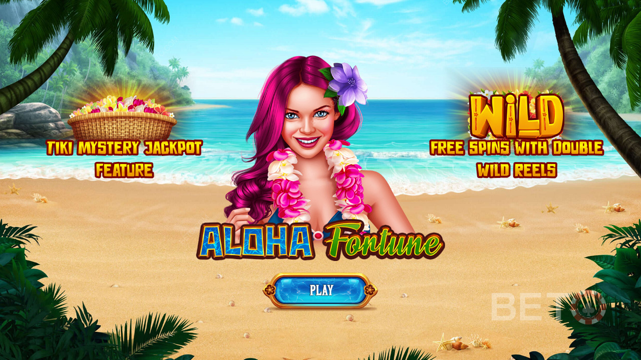 Функция Wild Reel в Aloha Fortune.