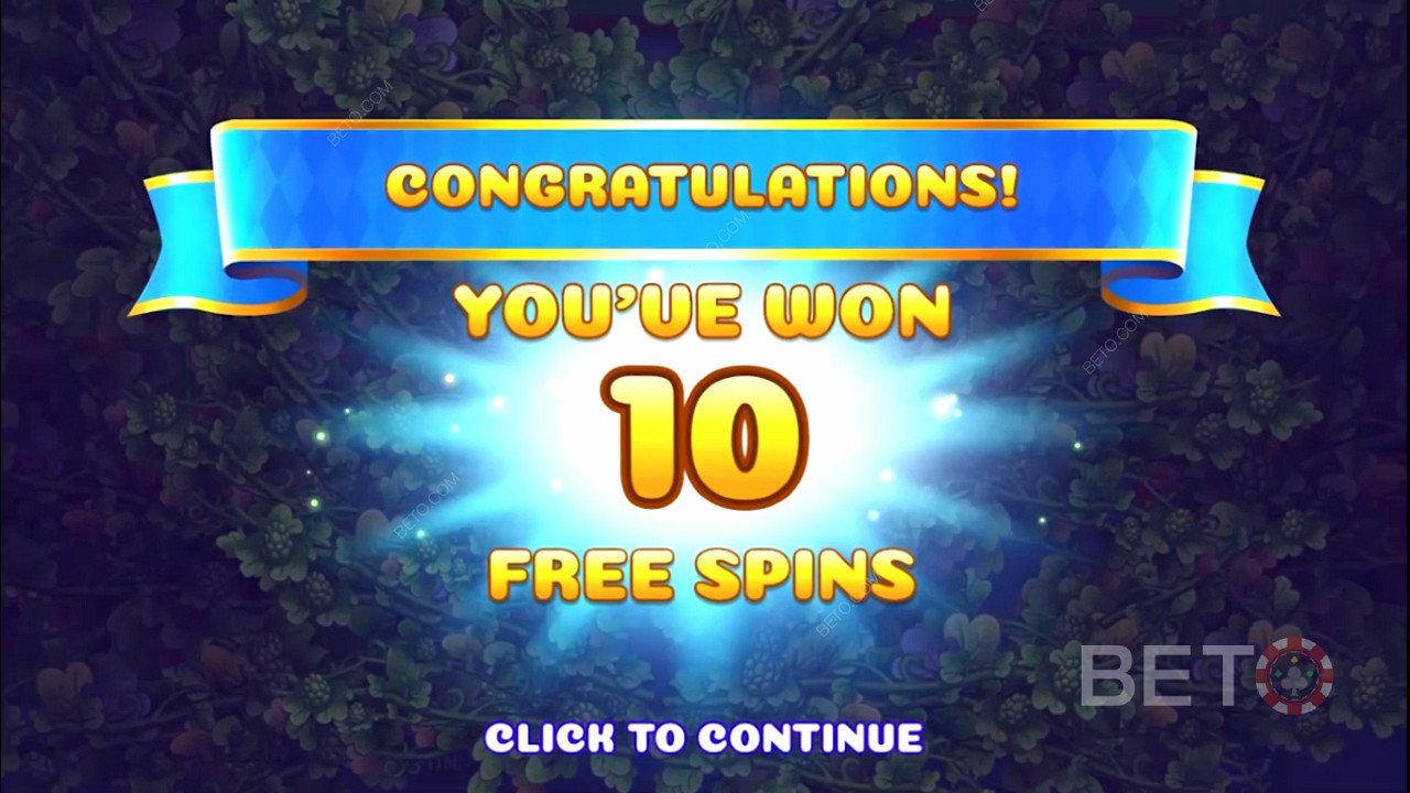 Выпадение символов Scatter активирует бонусный раунд Free Spins и позволяет заработать до 30 бесплатных вращений