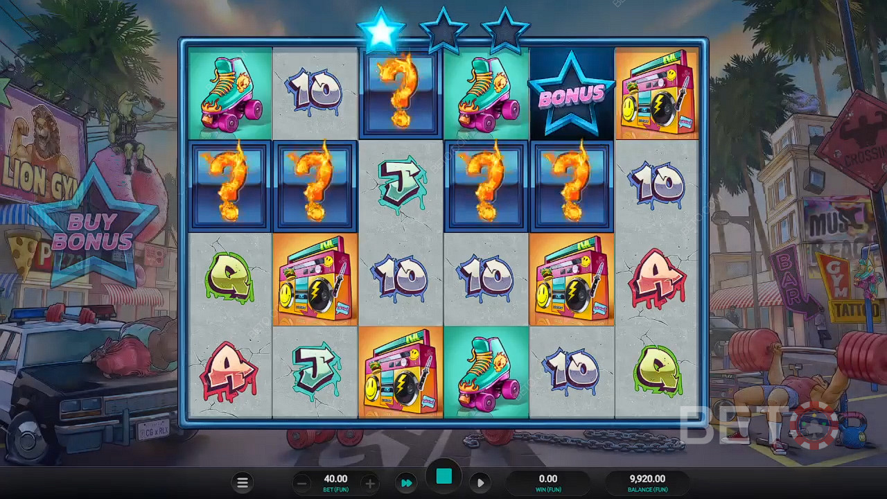 Символы Mystery в слоте Beast Mode
