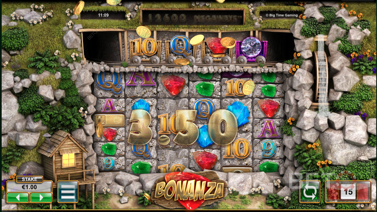 Вращайте барабаны и выигрывайте по-крупному в игровом автомате Bonanza Megaways
