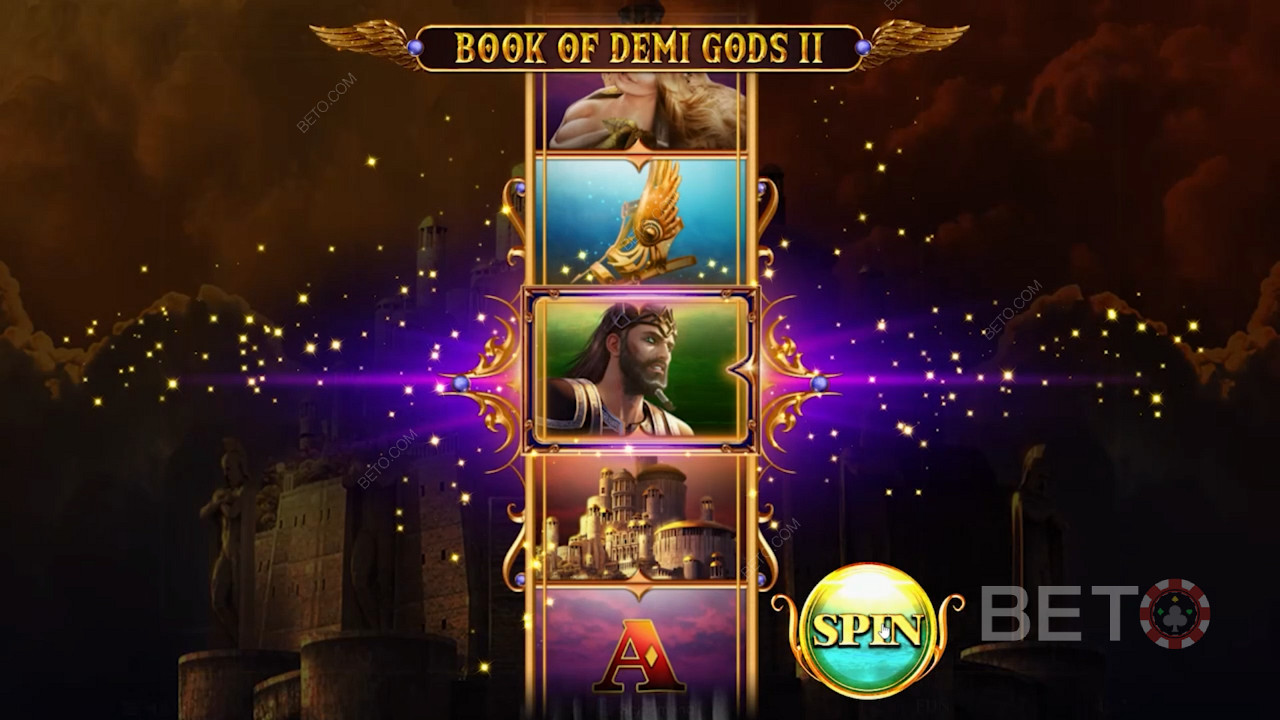 Выбор расширяющегося символа в Book Of Demi Gods 2