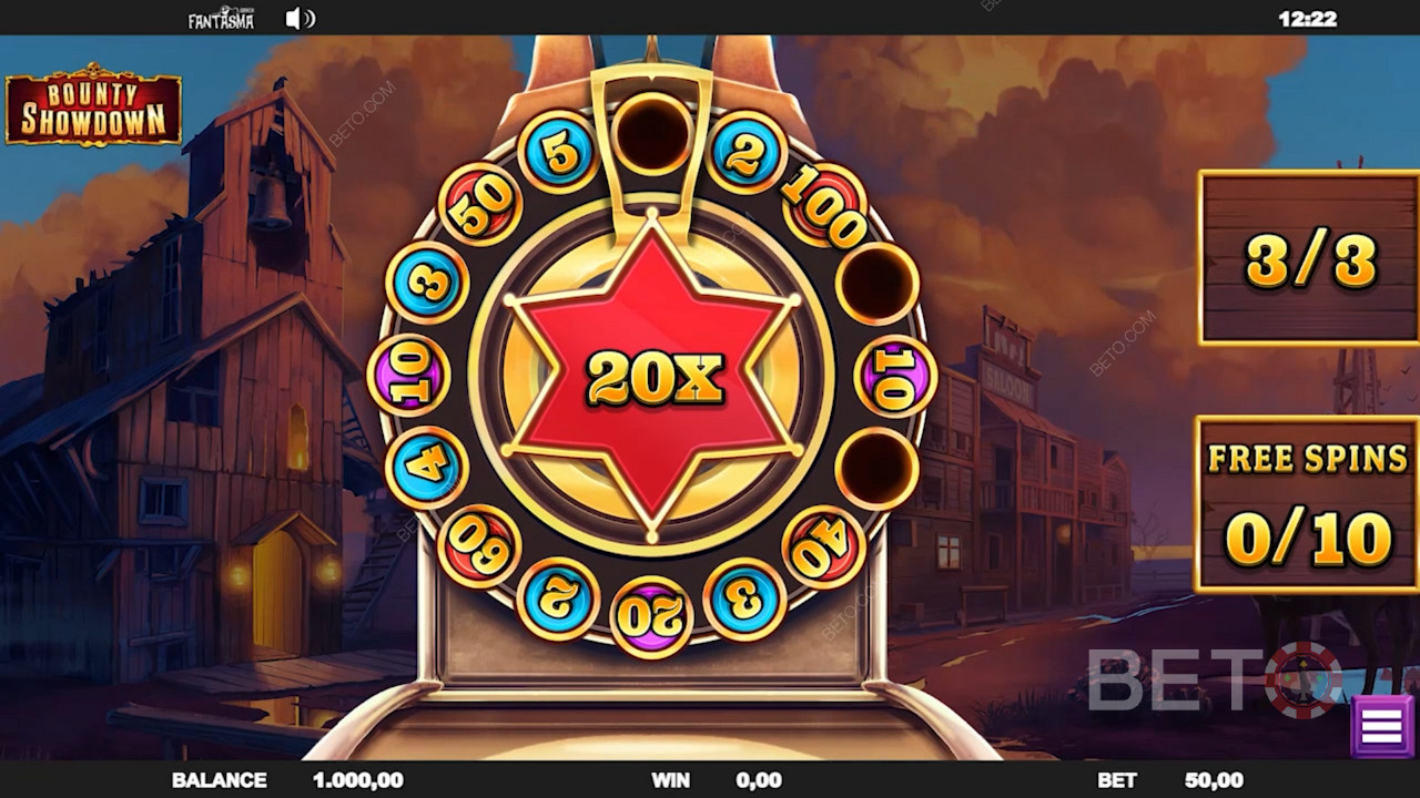 Захватывающие бонусные функции в игре Bounty Showdown