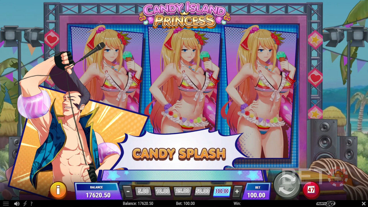 Тематические анимации в Candy Island Princess