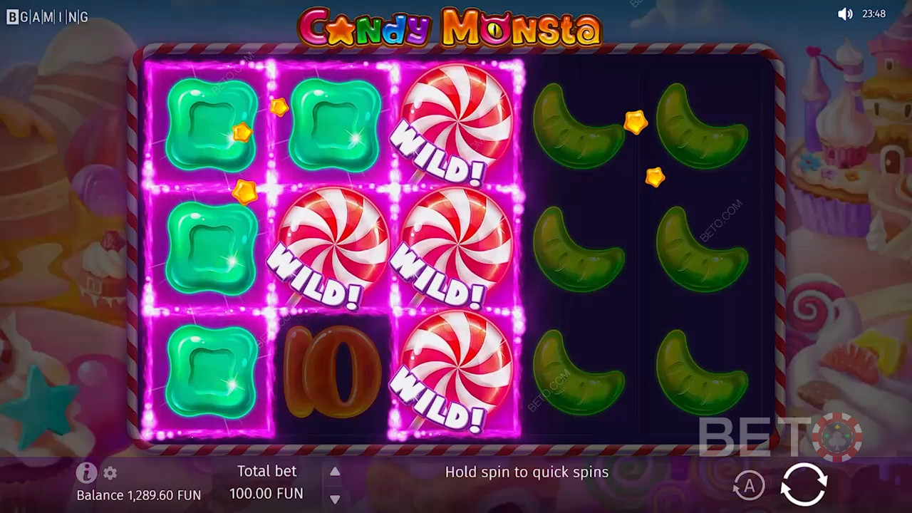 Sticky Wilds - это ваша дикая карта, существенно повышающая выигрышные шансы