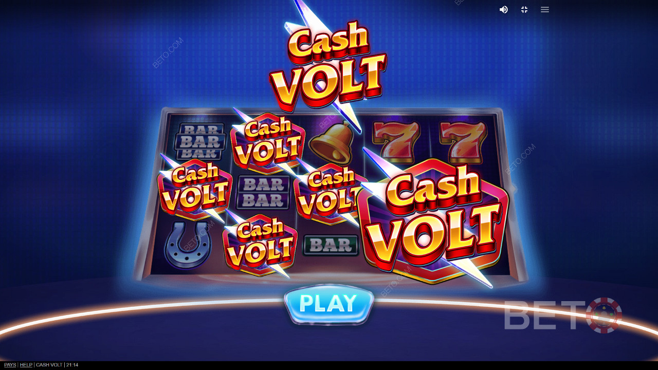 Слот Cash Volt может похвастаться коэффициентом RTP 95,71% и средней дисперсией