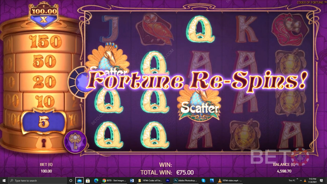 Запуск бустера Fortune Re-Spins Booster