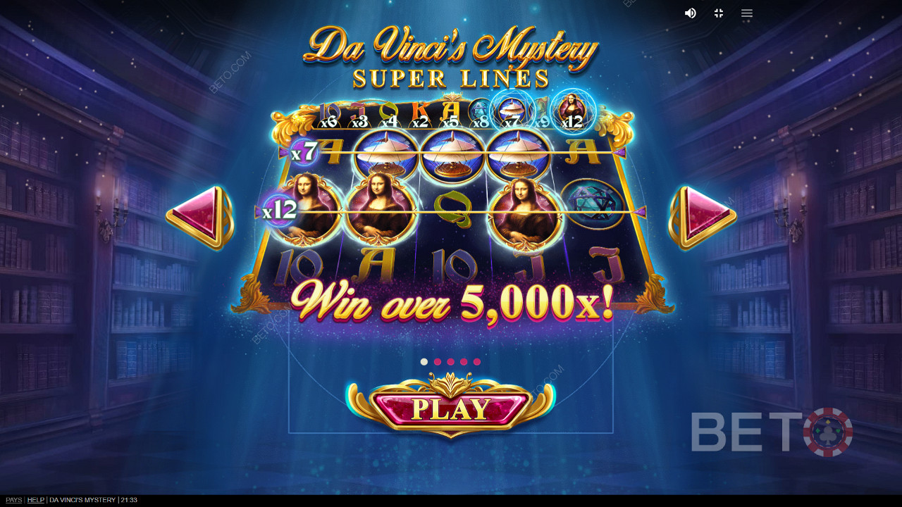 Игроки могут выиграть денежные призы, превышающие ставку в 5 000 раз