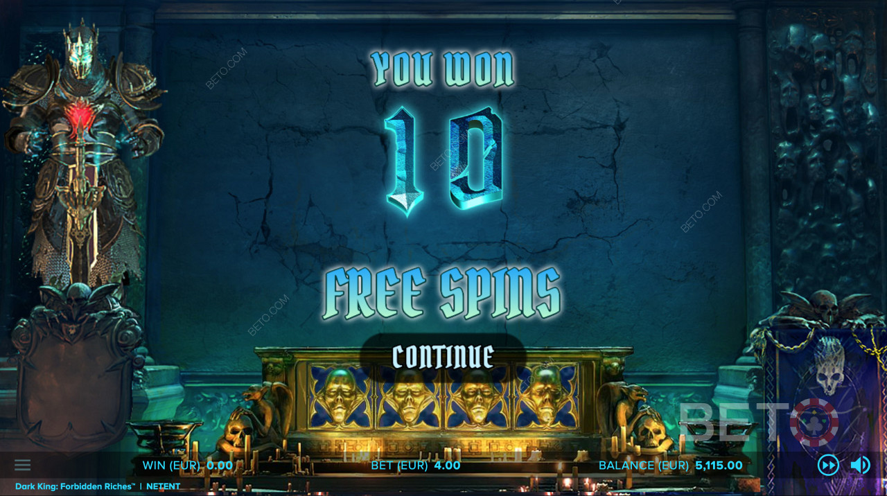 Dark King Forbidden Riches Слот предлагает множители 2x, 3x, 4x или 5x
