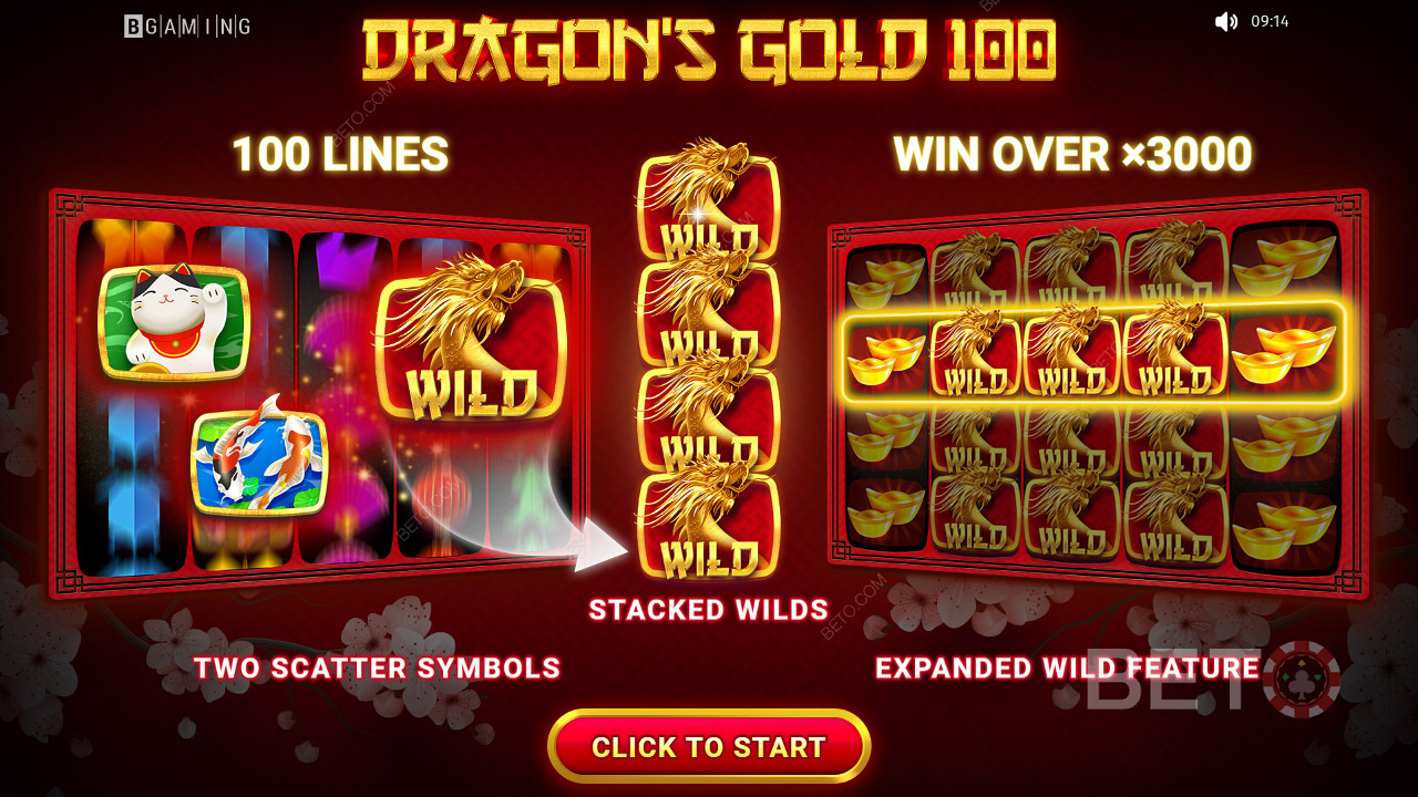 Вступительный экран Dragon