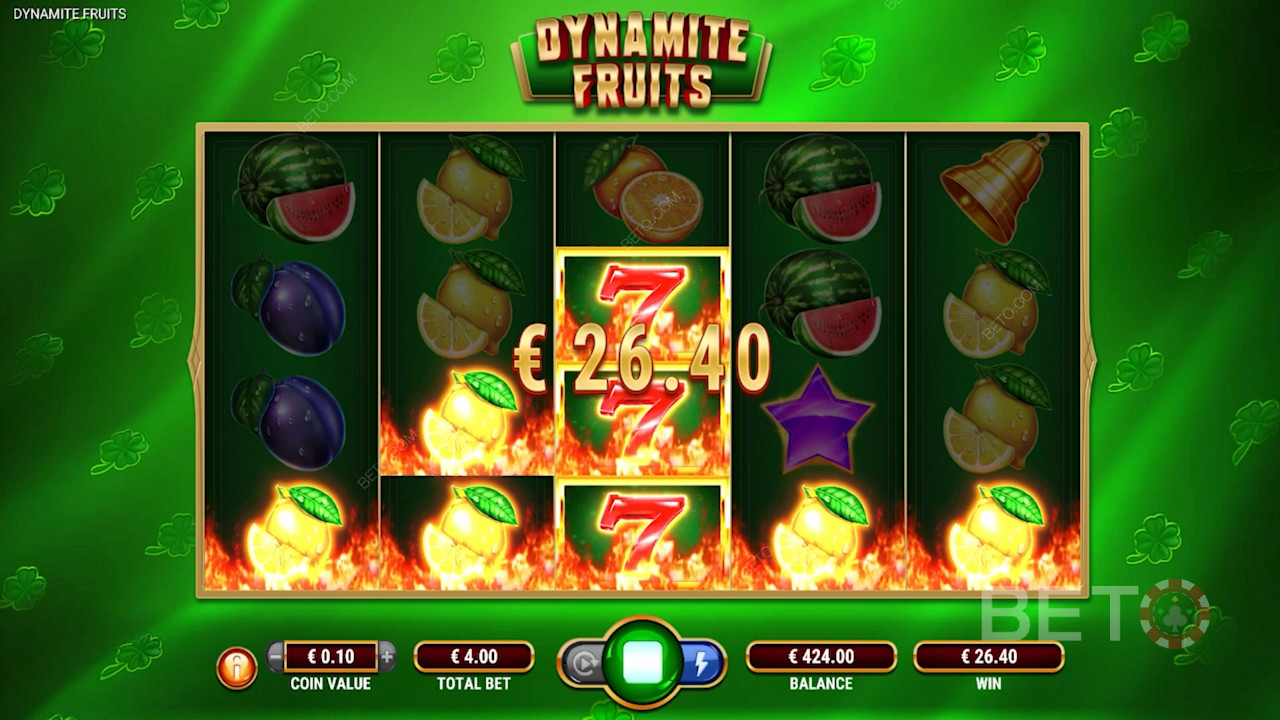 Хорошие выплаты в Dynamite Fruits