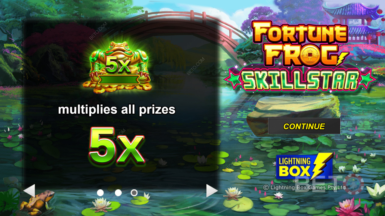 Множители в игре Fortune Frog Skillstar с высокой волатильностью