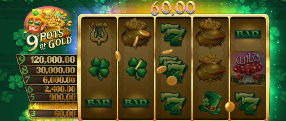 Советы для игры 9 Pots Of Gold