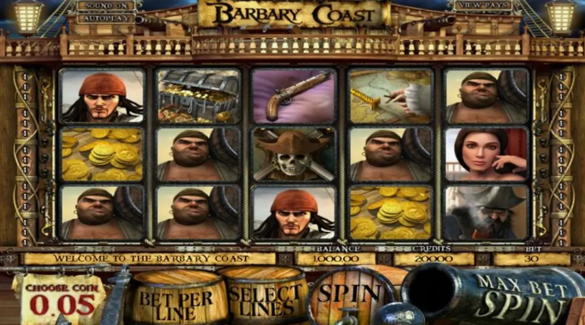 Демо режим Barbary Coast