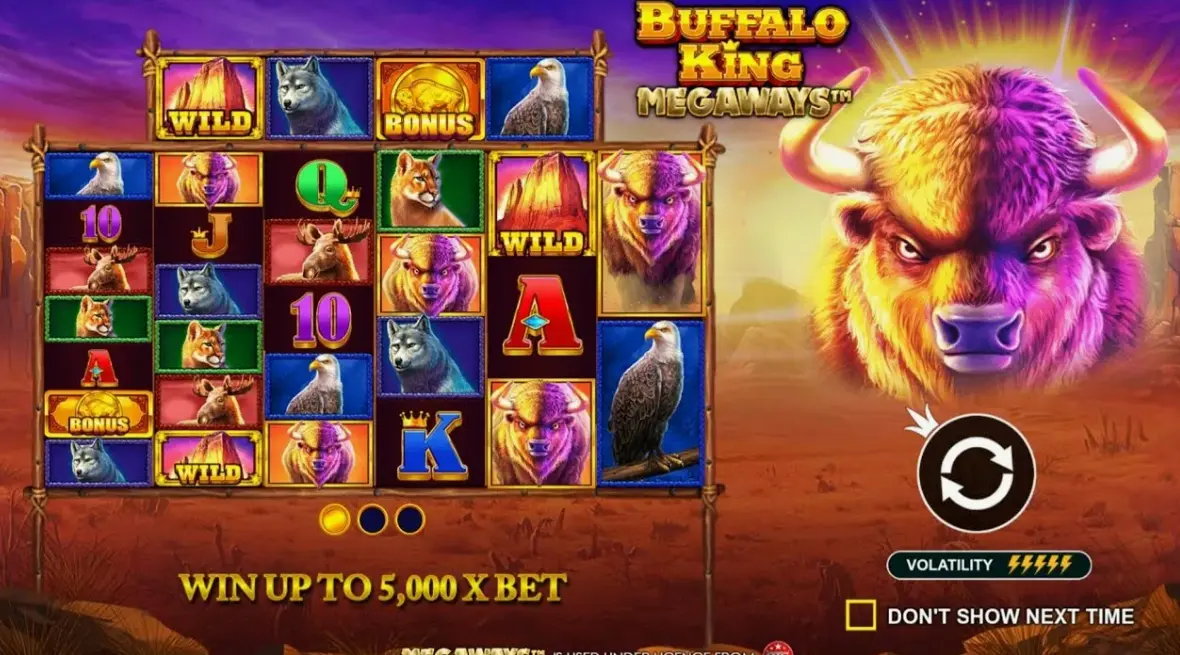 Правила игры в Buffalo King Megaways