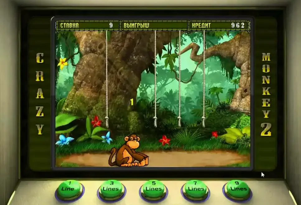 Демо режим Crazy Monkey 2