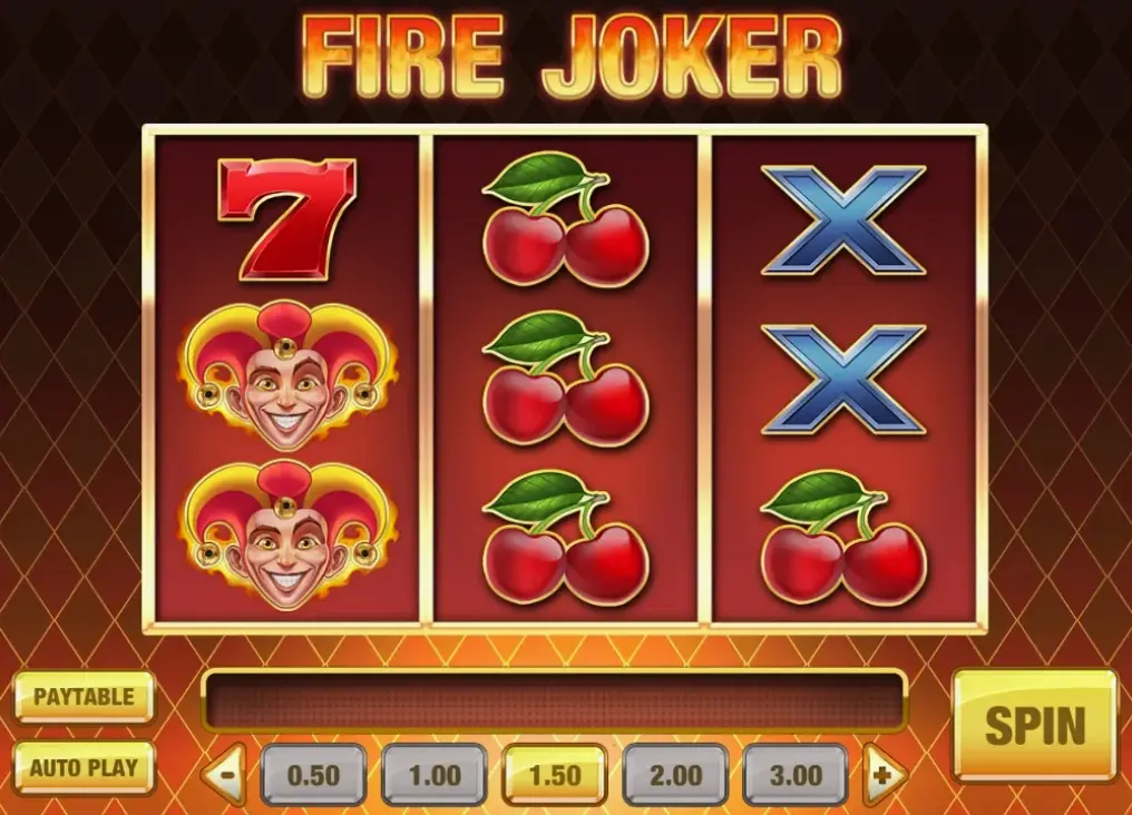Пробная игра Fire Joker