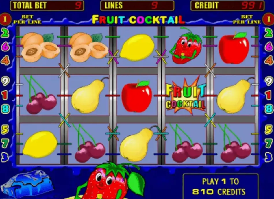 Особенности Fruit Cocktail