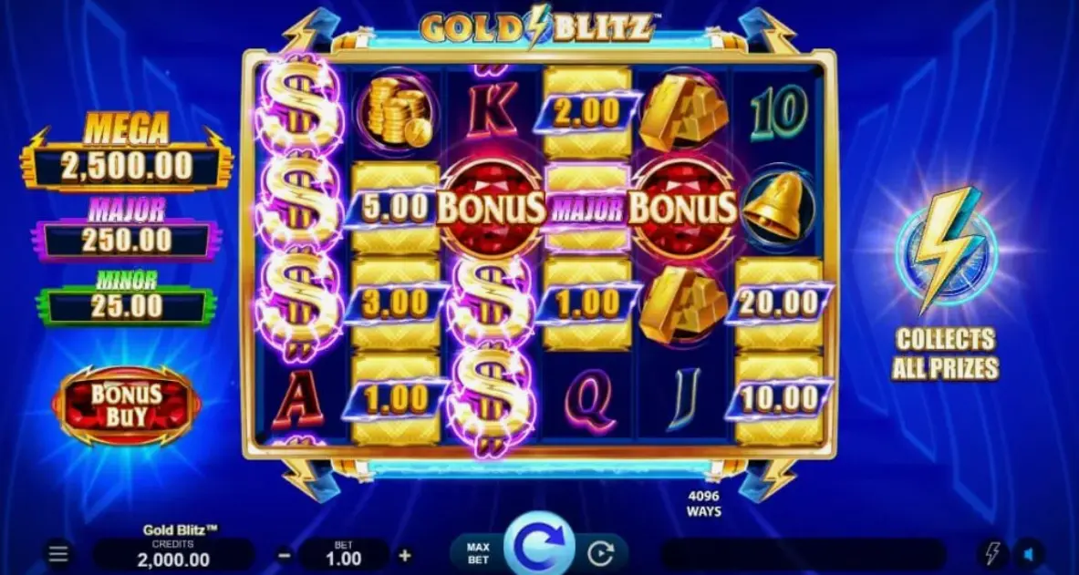 Как выглядит игра Gold Blitz