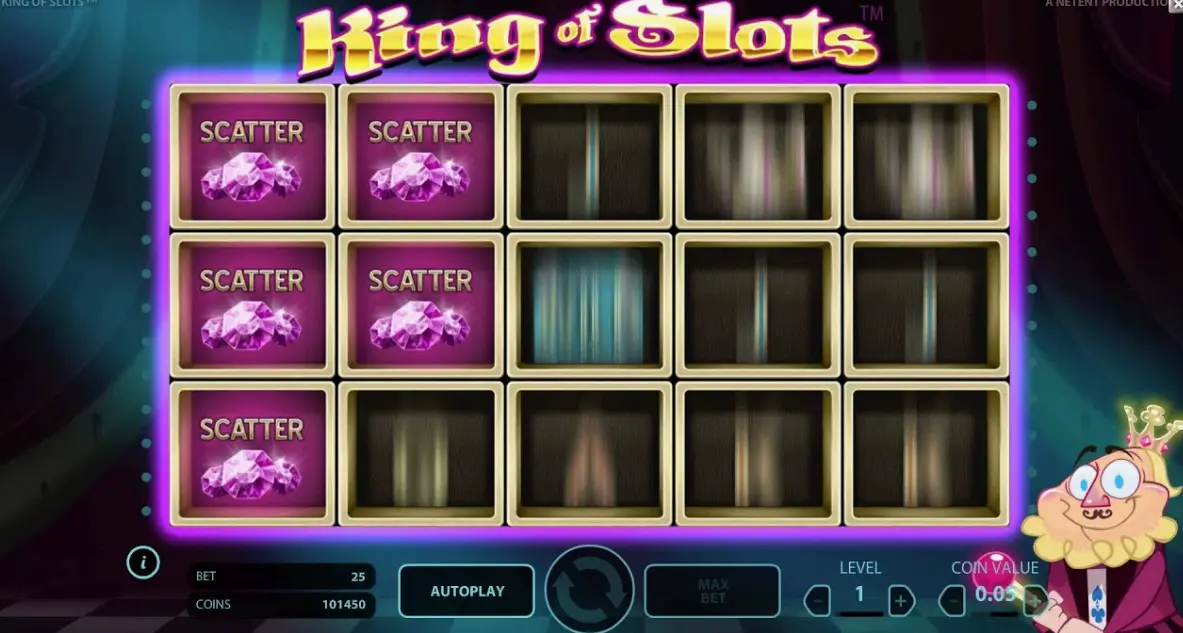 Особенности игры King of Slots