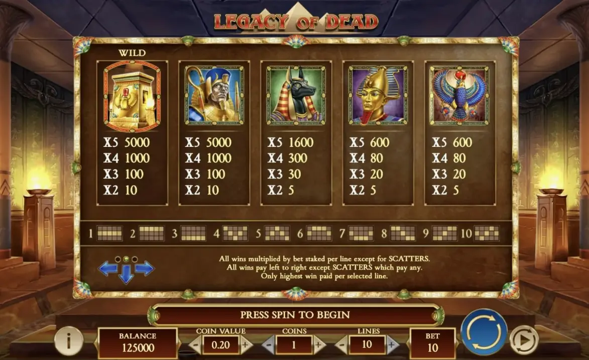 Как начать игру Legacy Of Dead