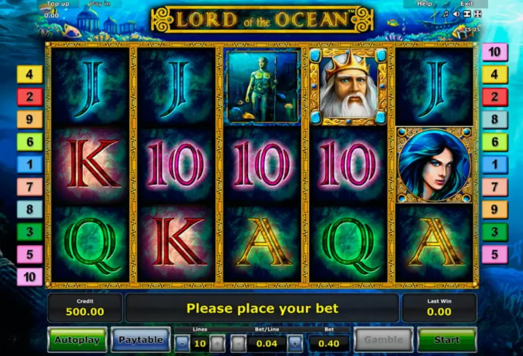 Особенности игры Lord of the Ocean