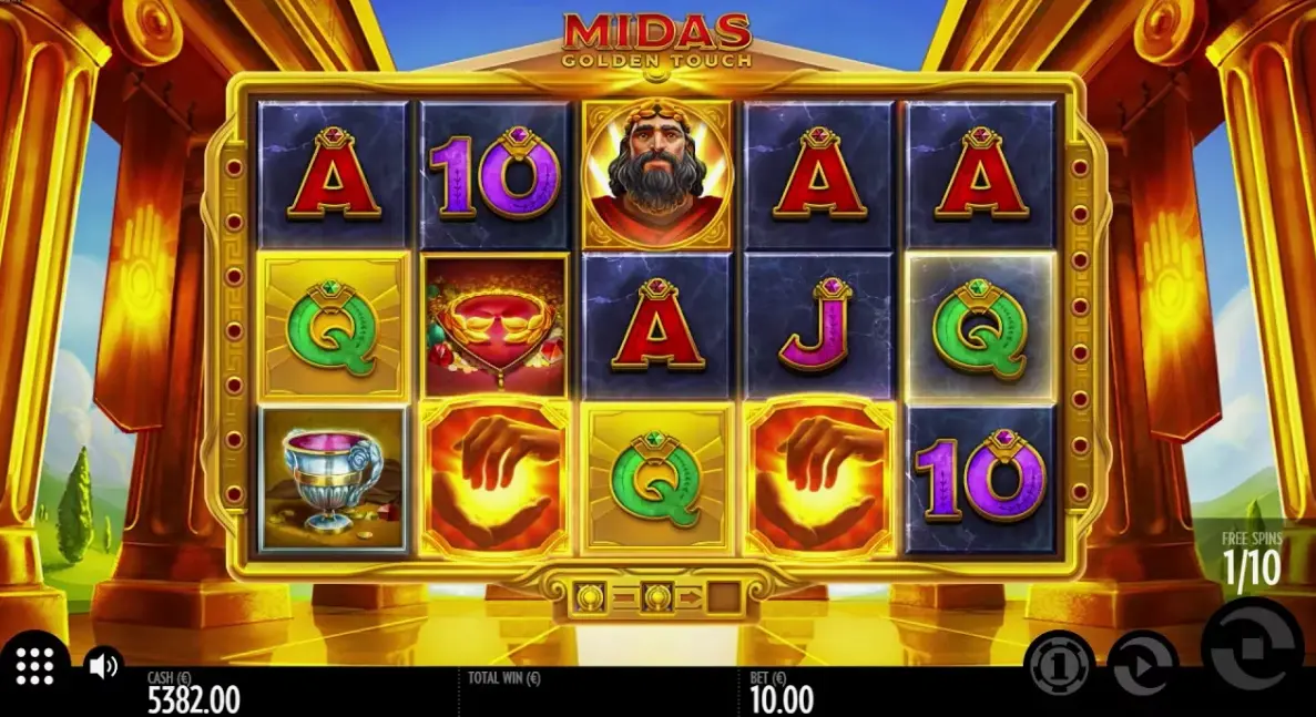 Советы по игре Midas Golden Touch