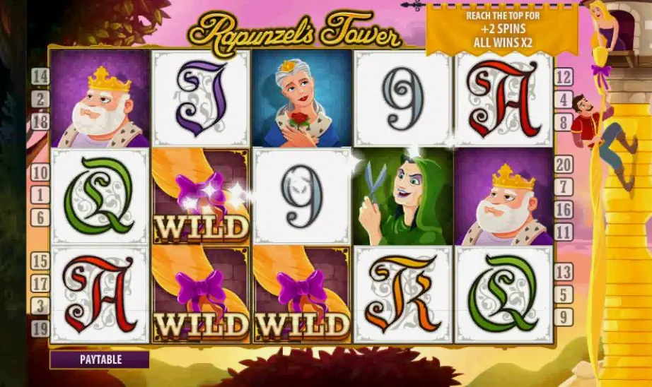 Процесс игры Rapunzel's Tower