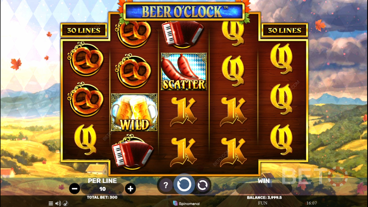 The Wild & Scatter symbols are the most valuable, so be sure to land a bunch of them