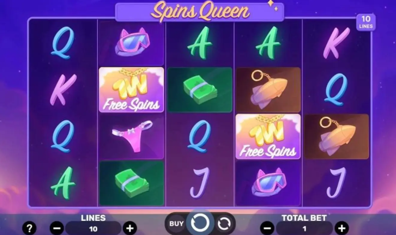 Правила Spins Queen